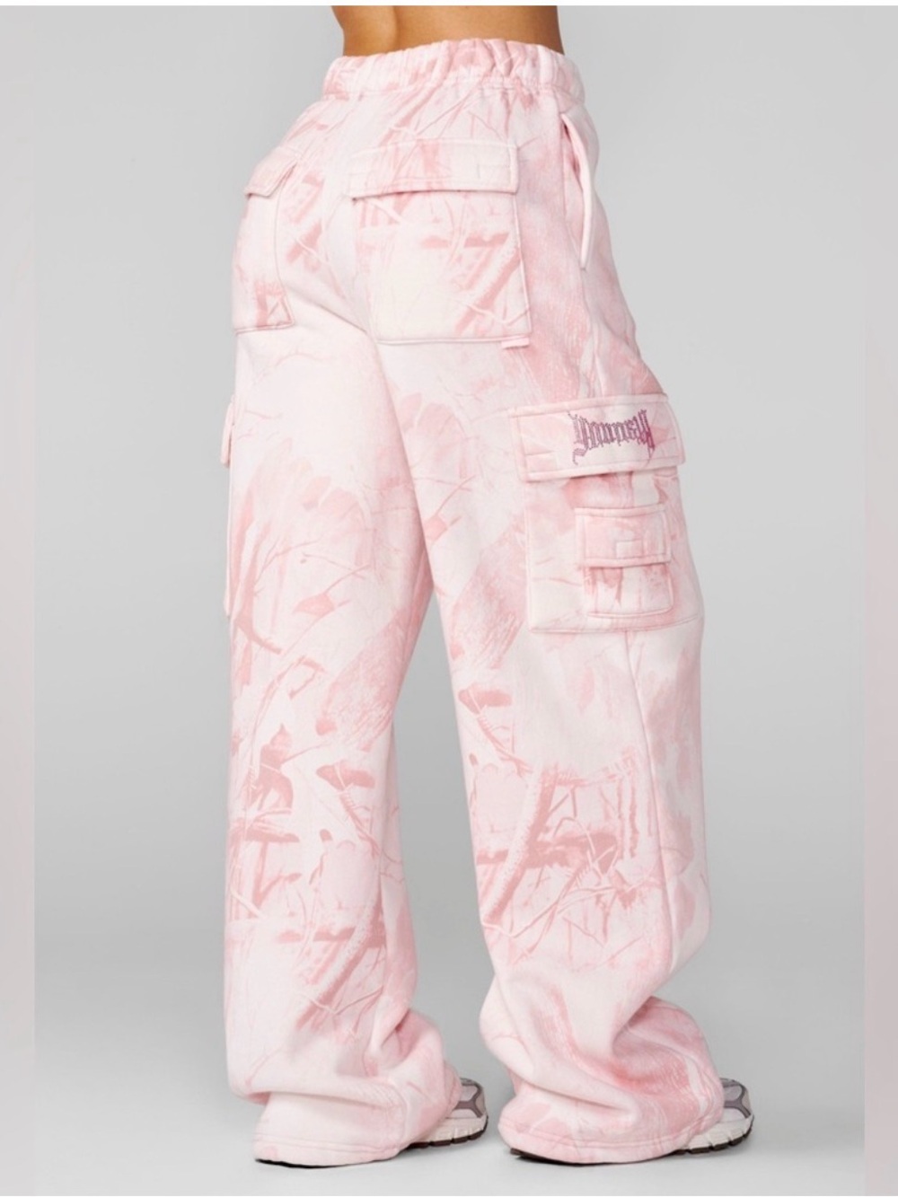 YoungLA Pink Camo Joggers